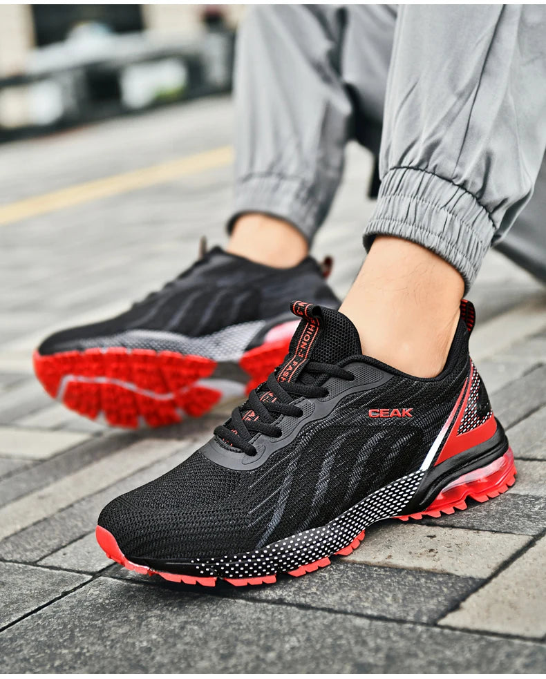 Men's Fashion Sneakers – Breathable Casual Athletic Running Shoes