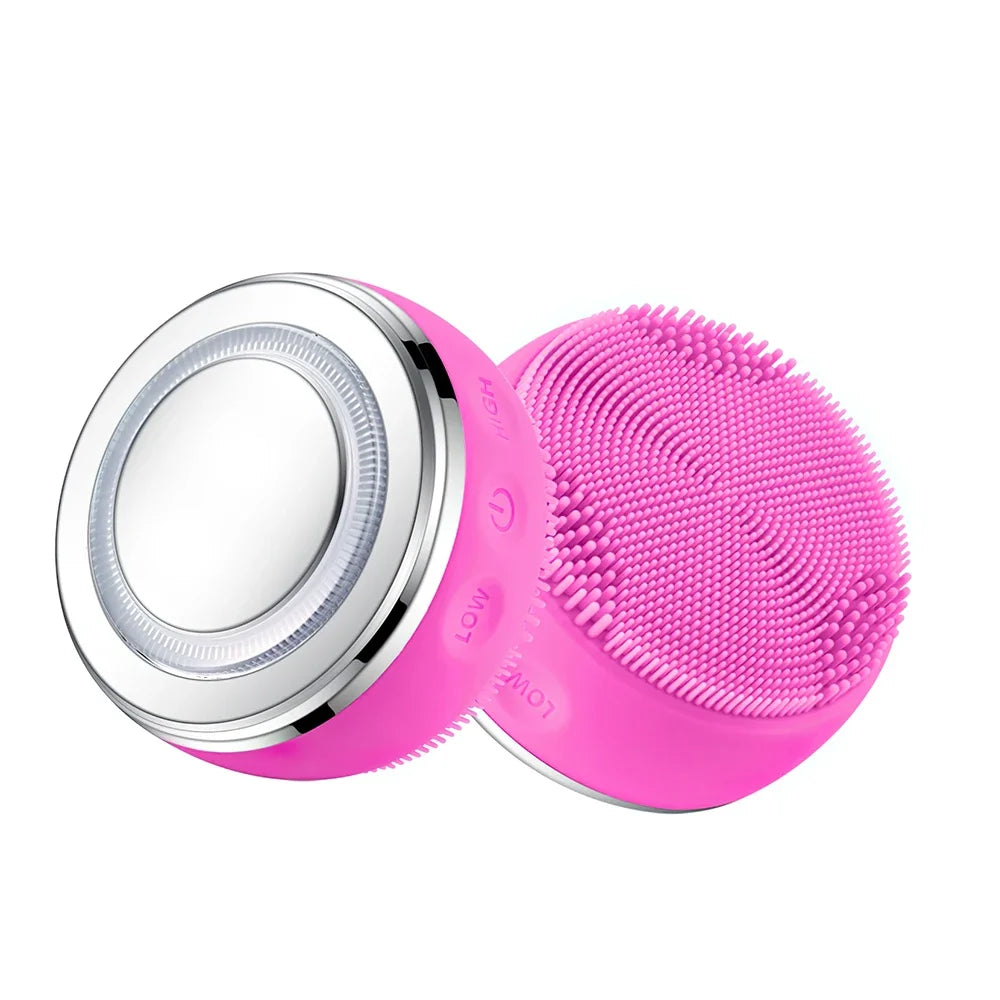 2-in-1 Electric Face Cleansing Brush Pore Cleaner