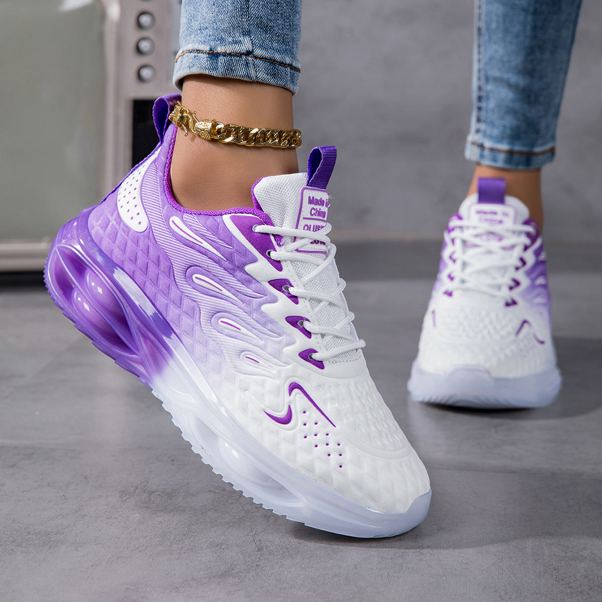 Women's Gradient Air Cushion Running Shoes