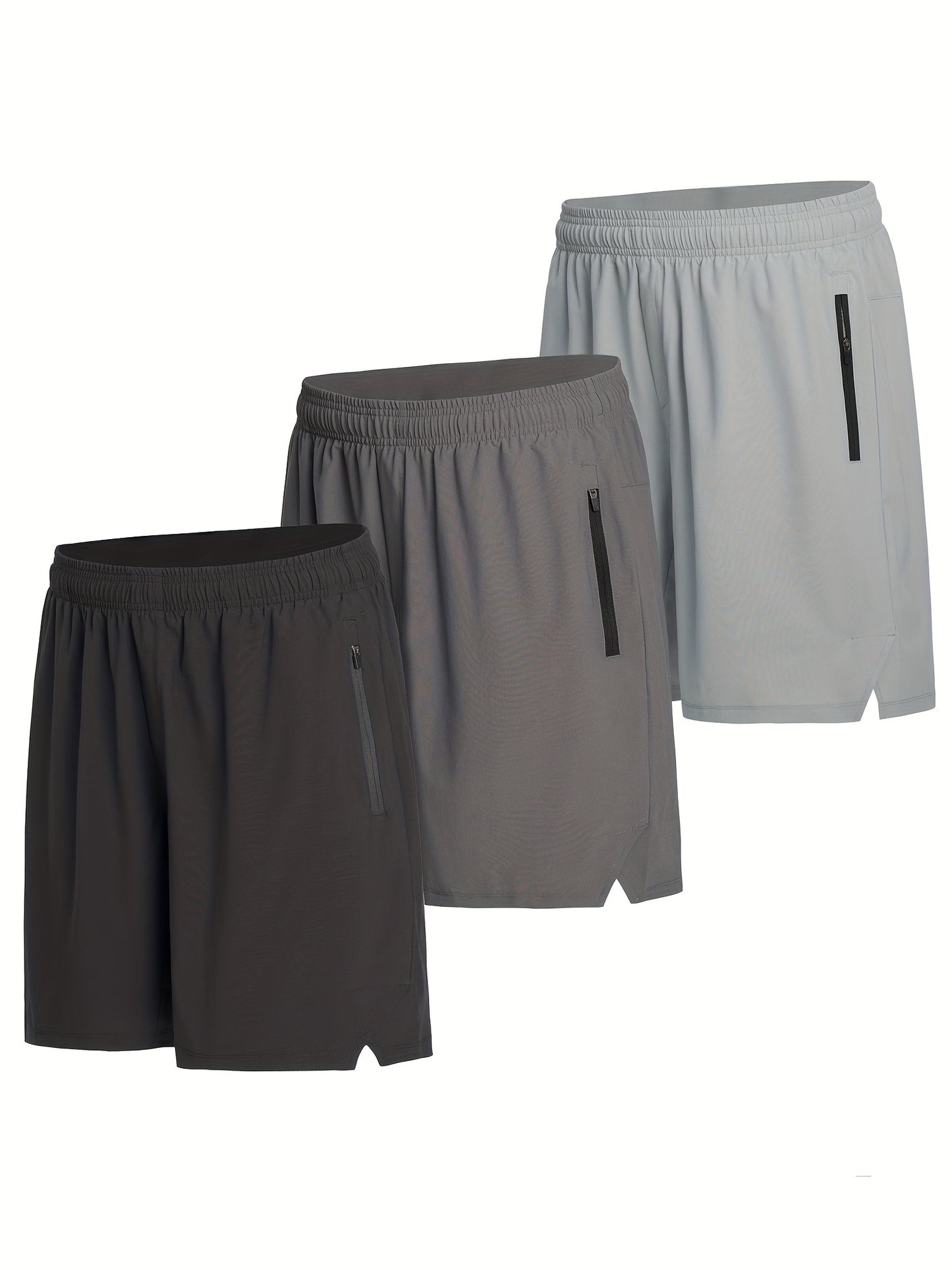 3-Pack Men's Running & Athletic Shorts