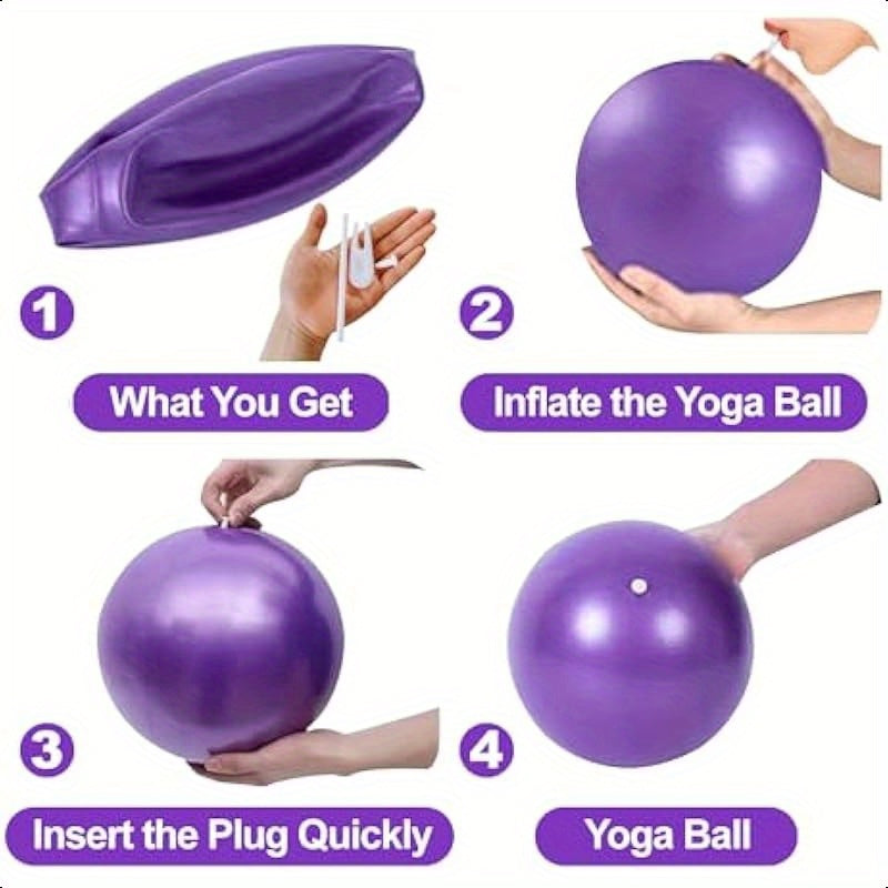 Mini Exercise Barre Ball for Yoga Pilates and Core Training