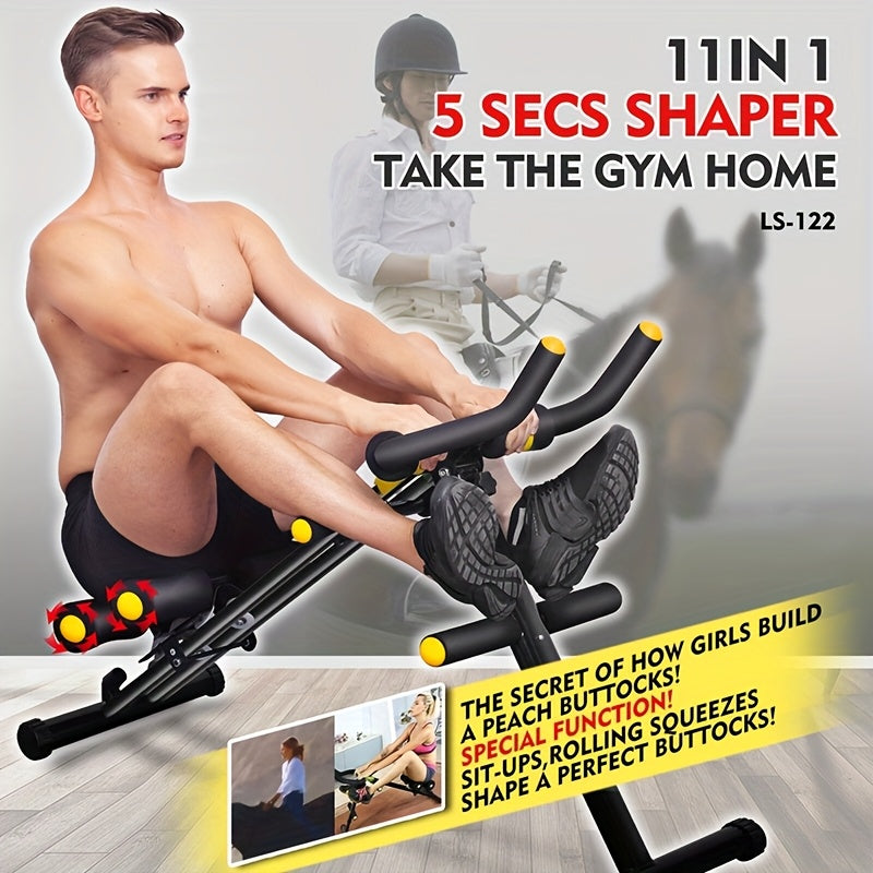 12-in-1 Ab Training and Squat Machine for Home Gym