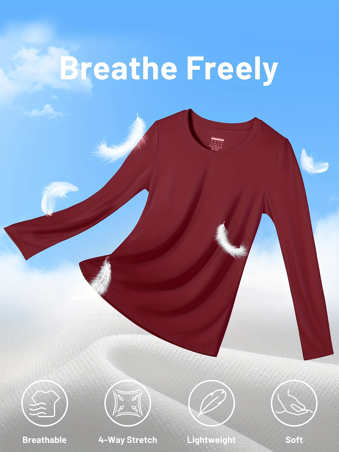 Women's Crew Neck Sport T-Shirts – 10-Piece Set