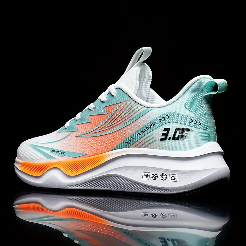 Men's Mid-Top Sports Sneakers – Lightweight Casual Running Shoes