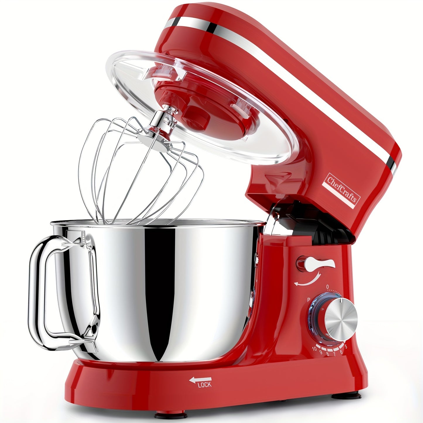 6.5 QT 10 Speed Electric Stand Mixer