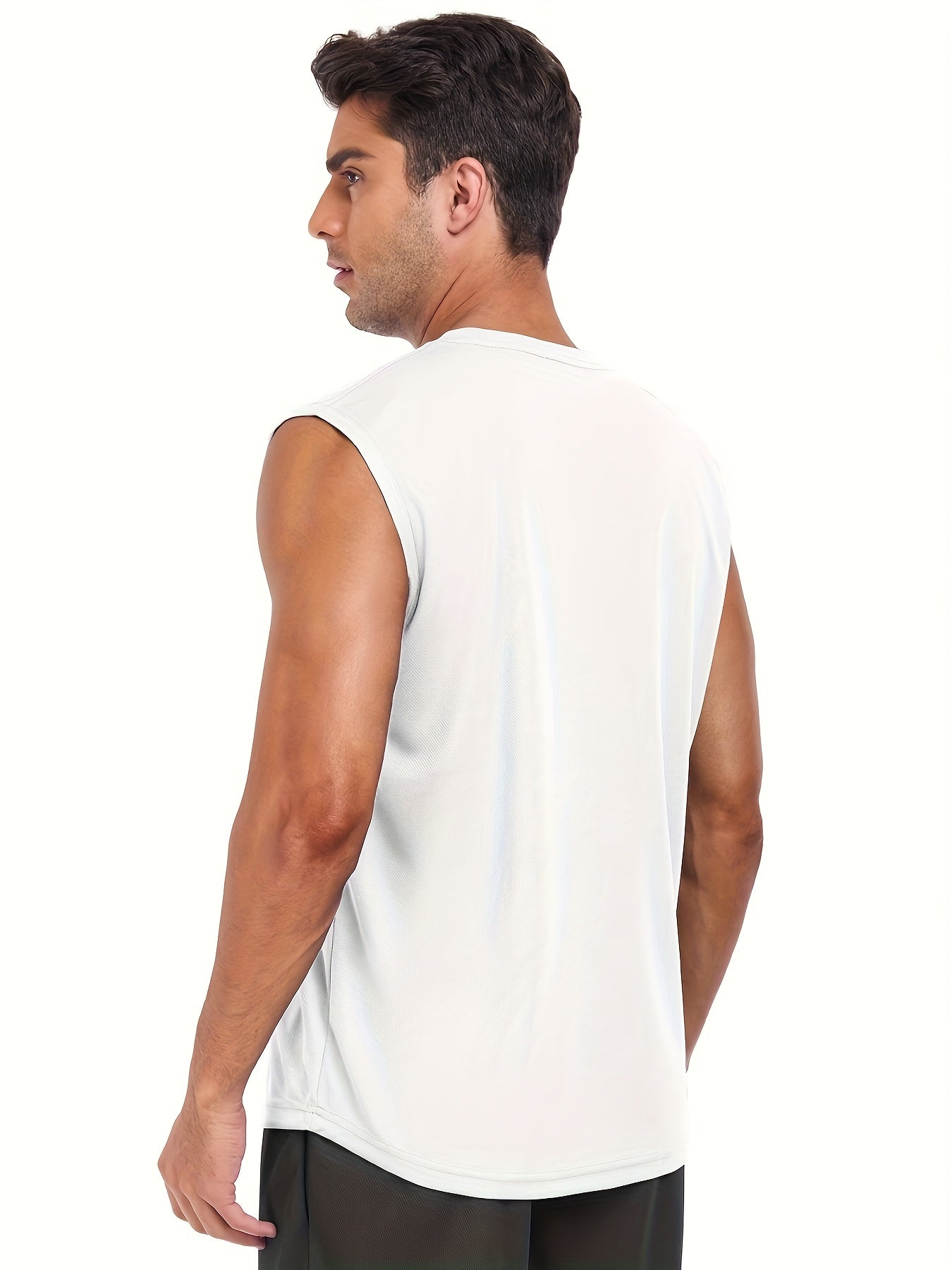 Men's 6-Piece Quick-Dry Sleeveless Workout Tank Tops