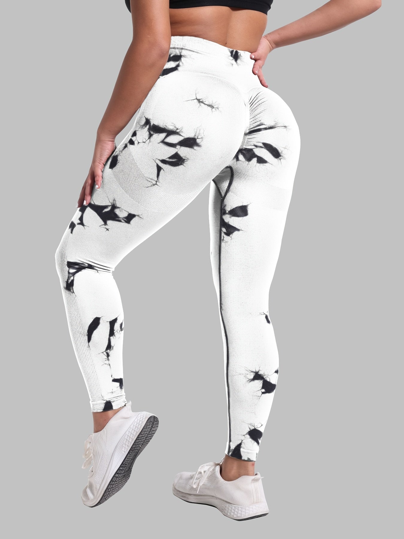 High-Elasticity Tie-Dye Sports Pants 🏋️‍♀️🎨