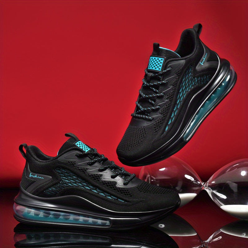 Men's Air Cushioned Running Shoes – Lightweight, Breathable & Shock-Absorbing