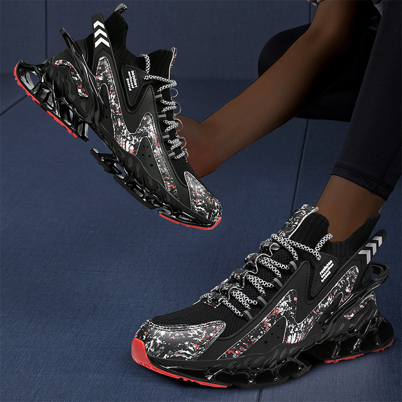  Women’s Fashionable Lace-Up Casual Sneakers