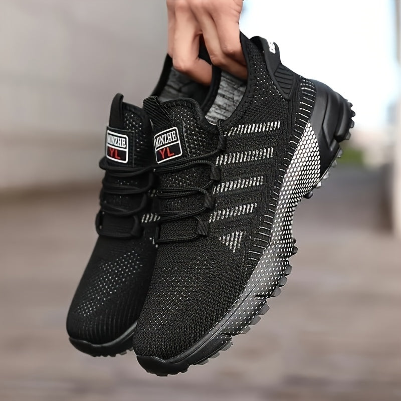 Men's Low-Top Running Shoes – Lightweight All-Season Sports Sneakers