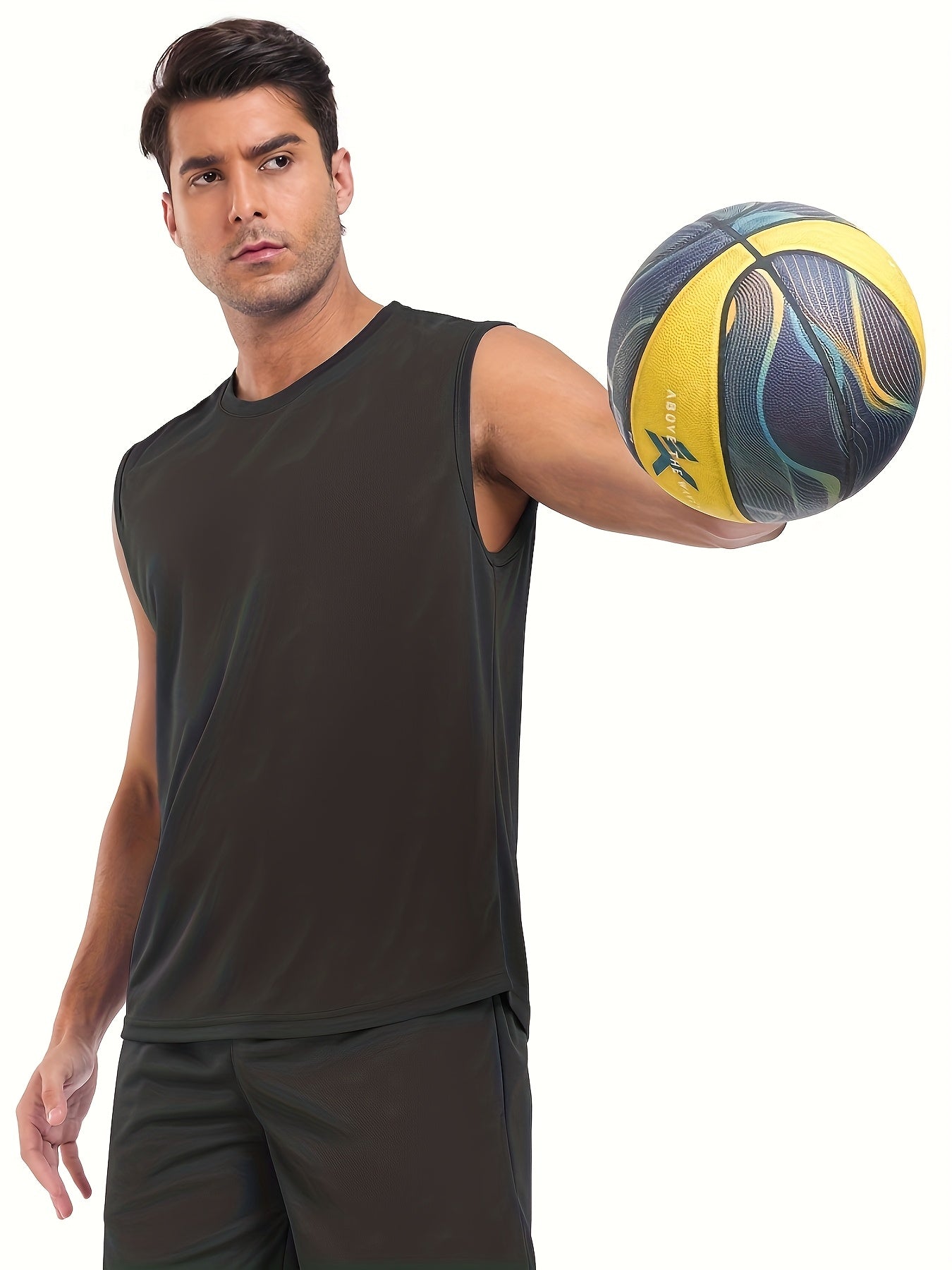 Men's 6-Piece Quick-Dry Sleeveless Workout Tank Tops