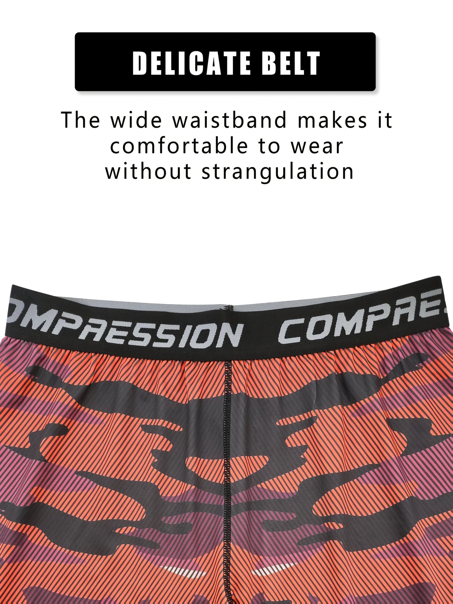 5-Pack Men's Athletic Compression Tights